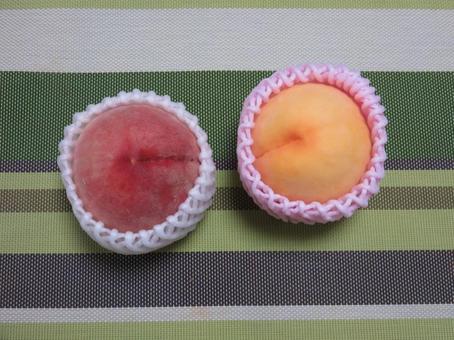 桃 桃 桃,peach,ももの写真素材