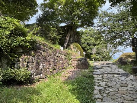 苗木城 石垣 岐阜 中津川 苗木城 石垣 岐阜 中津川の写真