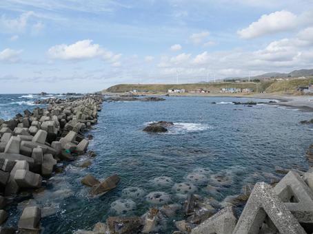 テトラポット 北海道 テトラポット 北海道の写真