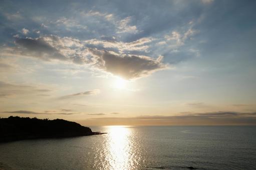 Evening sea, JPG Evening sea, JPG
