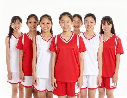 バスケットボール部のメンバー バスケットボール部のメンバーの写真