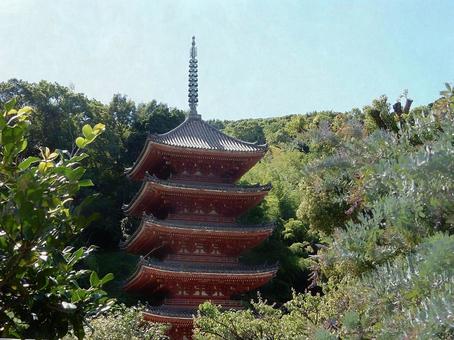 【風景写真】明王院の風景 【風景写真】明王院の風景の写真