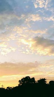 Orange Sky, JPG