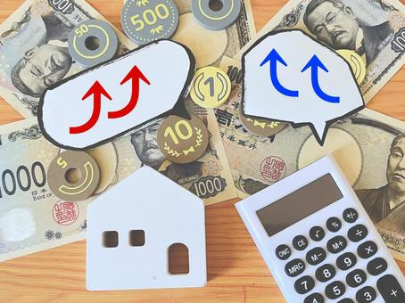 物価高イメージ 物価高,値上げ,物価の写真素材