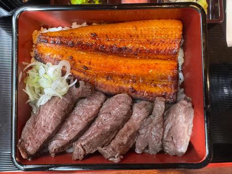 鰻重 うなぎ,うな重,鰻の写真素材