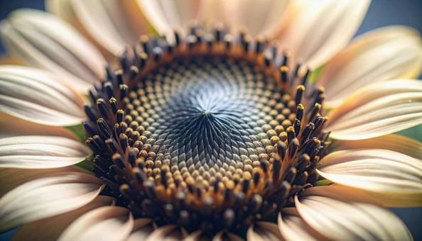 一輪のひまわりの花 一輪のひまわりの花の写真
