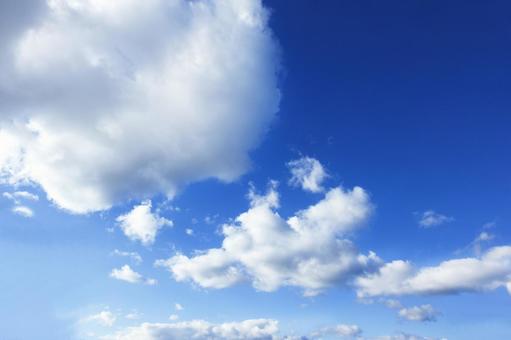 秋の空17 秋の空17 秋,青空,空の写真素材