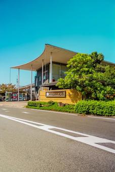 【島根】松江しんじ湖温泉駅 松江しんじ湖温泉駅,島根,松江の写真素材