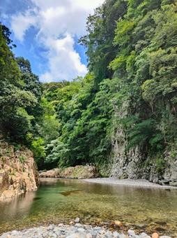 峡谷 峡谷 川,アウトドア,風景の写真素材