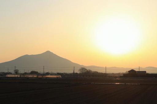 Mount Tsukuba and Asahi, JPG