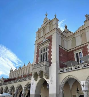 中央市場広場 中央市場広場 中央市場広場,kraków,クラフク旧市街の写真素材
