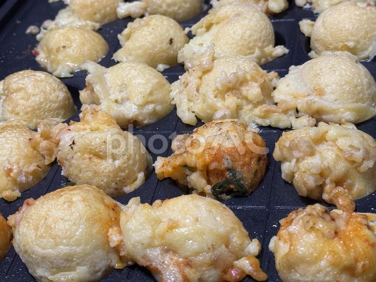 たくさんのたこ焼き たこやき,たこ焼き,美味しいの写真素材