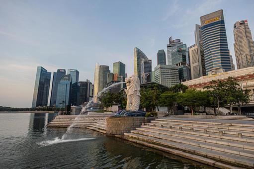 都市景観 シンガポール,海外旅行,海外の写真素材