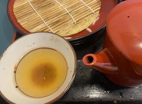 そば湯 急須 ざる 徳利 そば湯 急須 ざる 徳利 そば湯,ざる,急須の写真素材