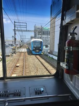 静岡清水線（A3000形） 静岡鉄道,静岡清水線,静鉄電車の写真素材
