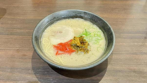 Genuine Kyushu Hakata Tonkotsu Ramen Serving Example, JPG Genuine Kyushu Hakata Tonkotsu Ramen Serving Example, JPG