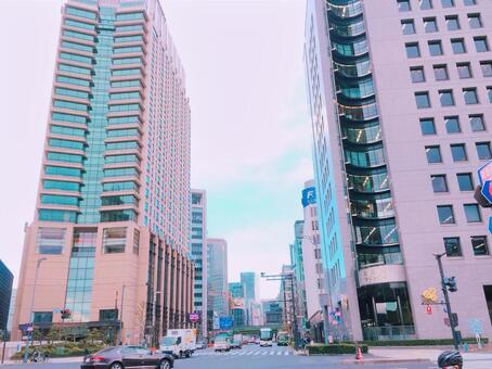 都会の風景 都会の風景の写真