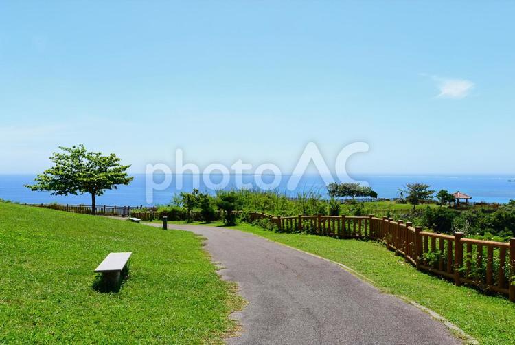 沖縄の美しい風景 背景素材,沖縄,海の写真素材