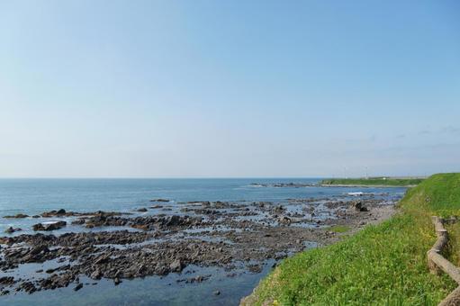 黄金道路の海岸 黄金道路の海岸の写真