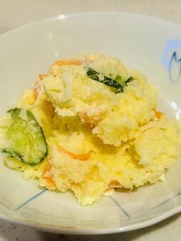 ポテトサラダ ポテトサラダ,じゃがいも,ジャガイモの写真素材