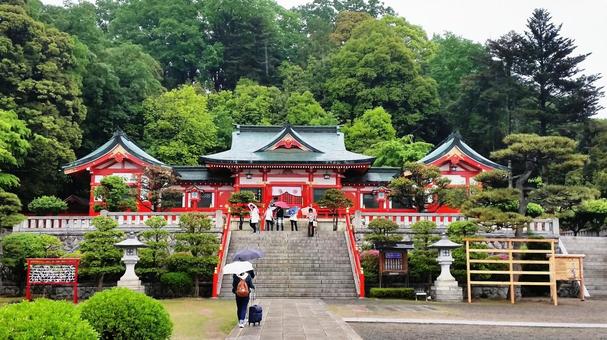 栃木県足利市織姫神社 栃木県足利市織姫神社 栃木県,足利市,神社の写真素材