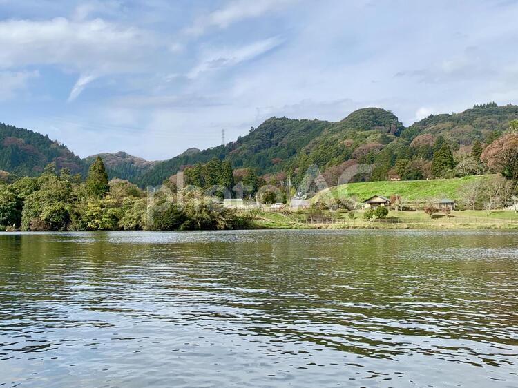 田舎の原風景 故郷,ふるさと,古里の写真素材