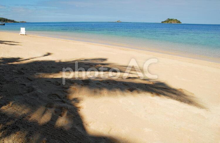 フィジー　海岸　イメージ　背景 休暇,楽園,常夏の写真素材