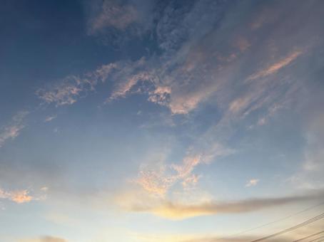 幻想的な空模様 幻想的な空模様の写真