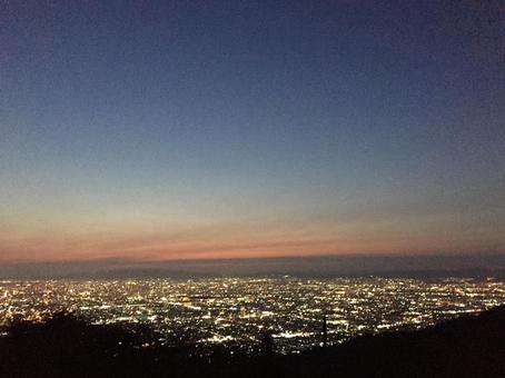 ライトアップの写真