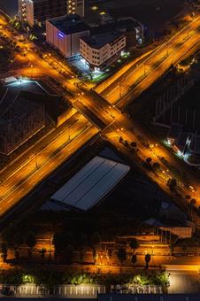 都市夜景 都市夜景 都市夜景,夜景,夜の写真素材