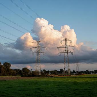 美しい夕暮れの産業インフラ 美しい夕暮れの産業インフラの写真