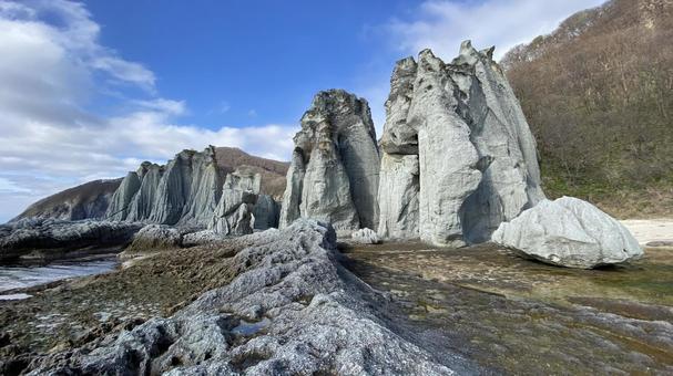 仏ヶ浦(青森県) 仏ヶ浦(青森県) 仏ヶ浦,奇岩,海の写真素材