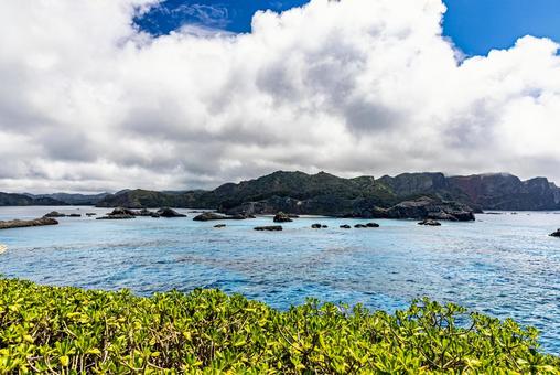 小笠原諸島・父島 南島の風景 小笠原諸島・父島 南島の風景 の写真