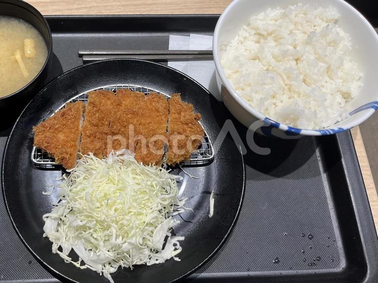 とんかつ定食 とんかつ,トンカツ,定食の写真素材