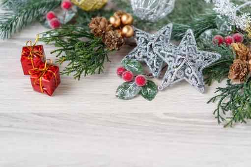 クリスマスイメージの背景 クリスマスイメージの背景 クリスマス,背景,グリーンの写真素材