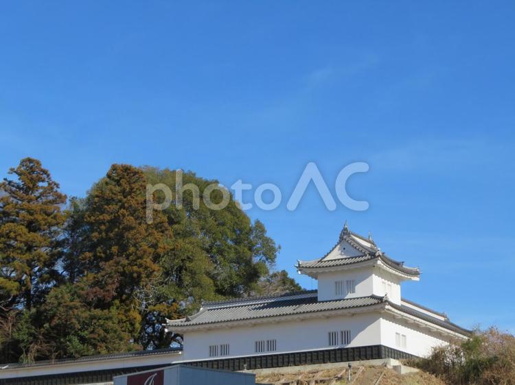 水戸城二の丸角櫓 水戸城,二の丸角櫓,櫓の写真素材