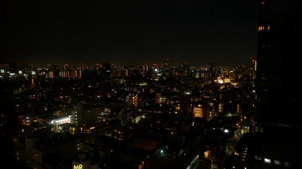 都内の夜景 都内の夜景の写真