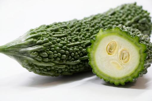 ゴーヤ ゴーヤ ゴーヤ,野菜,夏野菜の写真素材