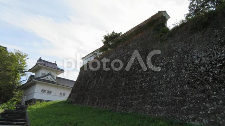 仙台城　大手門脇櫓 仙台城,青葉城,青葉山の写真素材