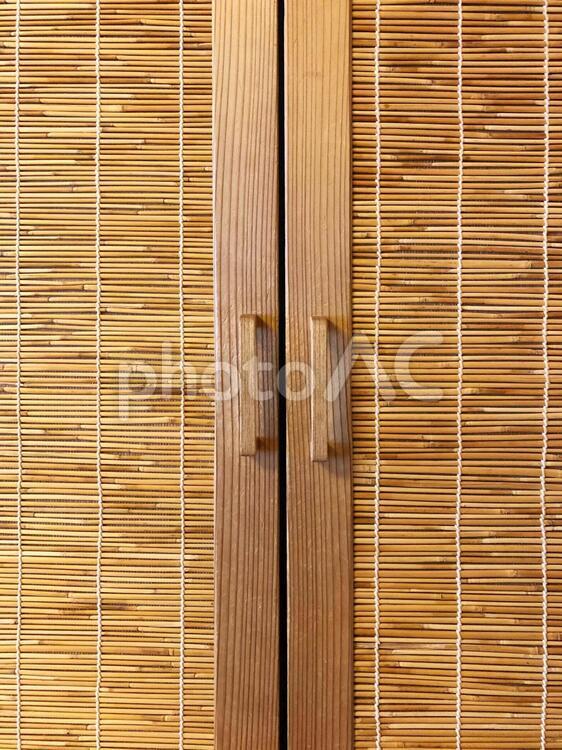 和の雰囲気の扉_02 扉,和,天然素材の写真素材