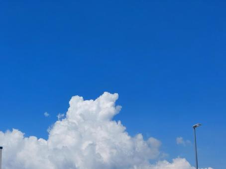 晴れた空画像 空,晴れ,晴天の写真素材