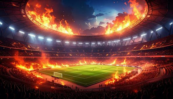 スタジアムの写真