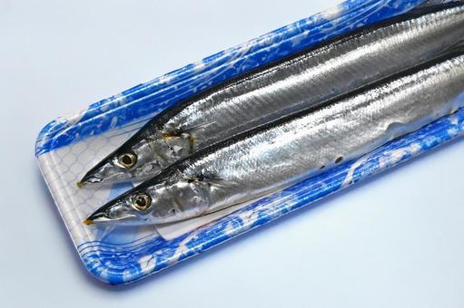 トレーに入ったさんま 秋の魚  トレーに入ったさんま 秋の魚  さんま,魚,秋刀魚の写真素材