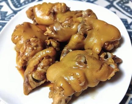 煮豚足 豚足,煮豚足,とんそくの写真素材