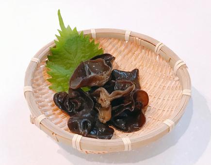 きくらげ きくらげ きくらげ,乾物,乾燥の写真素材