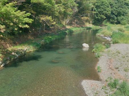 田舎の清流 田舎の清流 清流,川,河川の写真素材