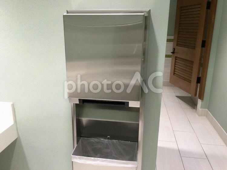 トイレにある手をふく紙 トイレ,紙の写真素材