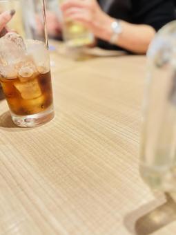 コーラととハイボール ハイボール,お酒,コーラの写真素材