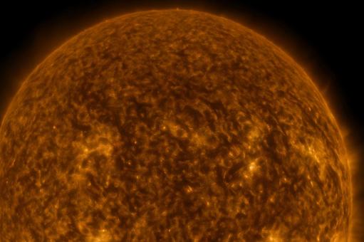太陽表面クローズアップ 太陽表面クローズアップの写真