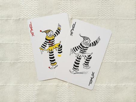 トランプのジョーカー トランプ,ジョーカー,カードの写真素材